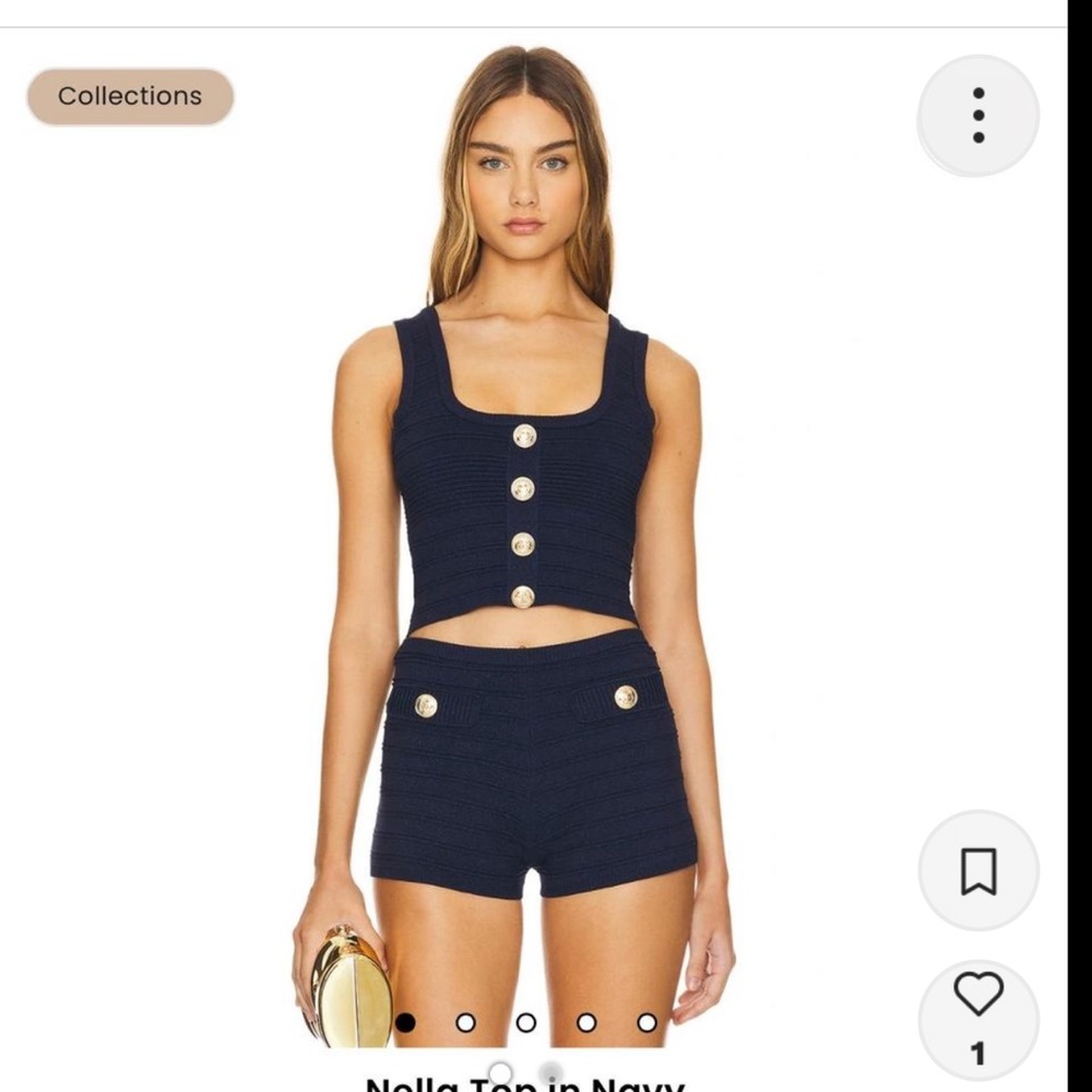 Retrofete Nella top and bottom size small